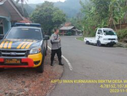 Untuk mencegah terjadinya C3 (Curas,Curat, dan Curanmor) Polsek Tanjungmedar Polres Sumedang Polda Jabar melaksanakan KRYD siang hari