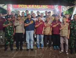 Kapolres Metro Bekasi Sambangi Pos Kamling 