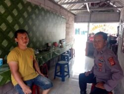 Bhabinkamtibmas Polsek Tomo Aipda Iman W. Aktif Sambangi Warga Binaan