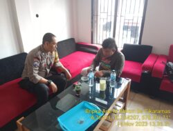 Bripka Ade Mulyana Bhabinkamtibmas Polsek Tanjungmedar Tanjungmedar Polres Sumedang laksanakan sambang/silaturahmi kamtibmas
