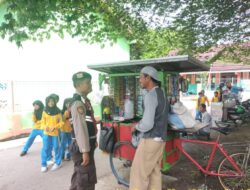 Personel Samapta Polsek Tomo Laksanakan Patroli KRYD Siang Hari Antisipasi Gangguan Kamtibmas.