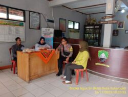 Bhabinkamtibmas Desa Sukamukti Polsek Tanjungmedar Polres Sumedang Polda Jabar laksanakan sambang/silatrahmi kamtibmas