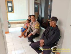 Bhabinkamtibmas Desa Sukamukti Polsek Tanjungmedar Polres Sumedang Polda Jabar laksanakan sambang/silatrahmi kamtibmas