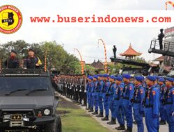 Kapolda Bali Pimpin Upacara HUT Brimob Polri Ke-78