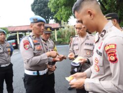 Propam Polda Sumsel Melakukan Giat Penegakan Ketertiban Disiplin