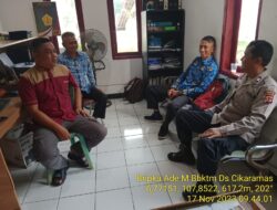 Kapolsek Tanjungmedar Polres Sumedang melaksanakan Kegiatan Jumat Curhat
