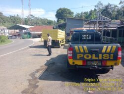 Untuk memelihara Kamtibmas, Polsek Tanjungmedar Polres Sumedang melaksanakan KRYD siang hari