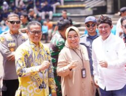 Kapolres Dan Dandim 0619 Serta Kajari Purwakarta Hadiri Serah Terima Kirab Pemilu 2024