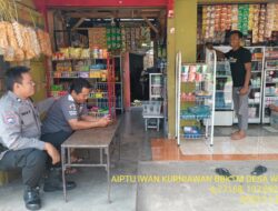 Polsek Tanjungmedar Polres Sumedang, Bhabinkamtibmas Desa Wargaluyu dan Tanjungmedar Gencar Lakukan Anjangsana Kamtibmas