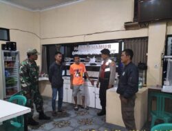 Demi Meminimalisir Terjadinya tindak Kriminalitas pada Malam hari serta Menciptakan situasi Kamtibmas yang Kondusif, Polsek Tomo Polres Sumedang laksanakan Patroli “Blue Light
