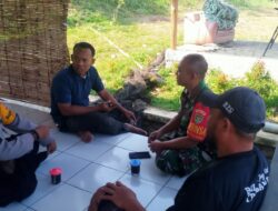 Bhabinkamtibmas dan Babinsa Cigasong Bersatu dalam Sinergi, Dialogis Bersama Warga di Desa Tenjolayar