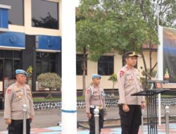 Wakapolres Majalengka Pimpin Apel Kesiapan Pengamanan Unjuk Rasa Buruh