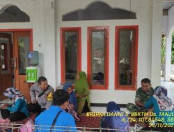 Untuk menjaga Sinergitas TNI/POLRI Kapolsek Tanjungmedar Polres Sumedang Polda Jabar melaksanakan sambang kepada warga masyarakat Kec. Tanjungmedar.