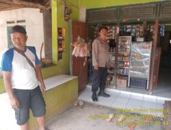 Aiptu Aceng, SH Bersama Bripka Yuyun Yuwana melaksanakan sambang/silatrahmi kamtibmas
