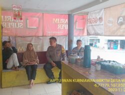 Bhabinkamtibmas Polsek Tanjungmedar Polres Sumedang laksanakan sambang/silatrahmi Kamtibmas 