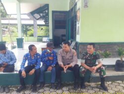 Bhabinkamtibmas Polsek Tomo Polres Sumedang Silaturahmi Sambangi Koramil 1009/Tomo