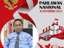 H.Damudin Kepala Sekolah SMKN 1 Kadipaten Mengucapkan Selamat Hari Pahlawan  Nasional 10 November 2023
