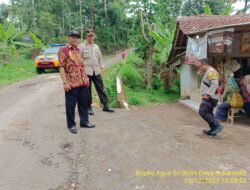 Polsek Tanjungmedar Polres Sumedang melaksanakan KRYD siang hari antisipasi gangguan kamtibmas