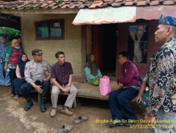 Kapolsek Tanjungmedar Iptu Hajid Abdulah, SH mengikuti Kegiatan Pasang Sangkur Tingkat Kecamatan Tanjungmedar di desa Sukamukti