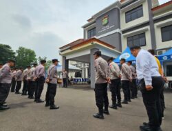 Polsek Cikarang Selatan Giat Acara Pelepasan Anggota yang Pindah Tugas