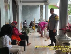 Bripka Dani Santika Bhabinkamtibmas Polsek Tanjungmedar Polres Sumedang laksanakan sambang/silatrahmi kamtibmas