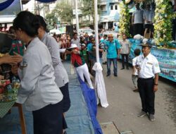 DPC.ORGANDA Tampilkan Mobil Tronton Hias Meriahkan Penutupan HUT Kab .Muara Enim yang Ke .77