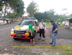 Tingkatkan keamanan, Polsek Tanjungmedar Polres Sumedang melaksanakan KRYD siang hari