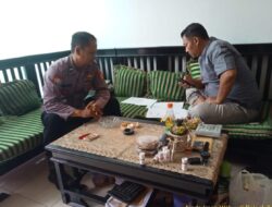 Bhabinkamtibmas Desa Cipeles Kecamatan Tomo Aipda Iman Wahyudi Aktif Sambangi Warga Binaan