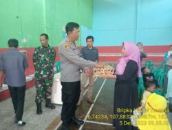 Kapolsek Tanjungmedar Iptu Hajid Abdulah, SH mengikuti Kegiatan Pasang Sangkur Tingkat Kecamatan Tanjungmedar di desa Sukatani