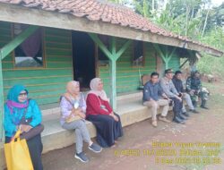 Sinergitas TNI/POLRI, Kapolsek Tanjungmedar IPTU HAJID ABDULAH, SH bersama Babinsa laksanakan silatrahmi kamtibmas