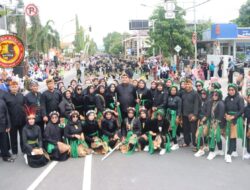 Rangkaian Hari Jadi ke-274 : Blora Gelar Tari Kolosal dan Festival Berkebaya Yang Diikuti Ribuan Peserta