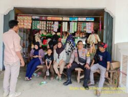 Bhabinkamtibmas desa sukamukti Polsek Tanjungmedar Polres Sumedang Polda Jabar laksanakan sambang/silatrahmi kamtibmas
