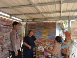 Jalin Silaturahmi dengan Warga Binaan Bhabinkamtibmas Desa Marongge Berikan Pesan-pesan Kamtibmas