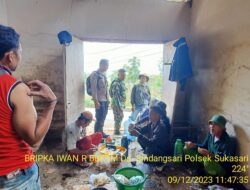 SILAHTURAHMI SINERGRITAS TNI-POLRI GUNA MEWUJUDKAN SITUASI KONDUSIP ,DIWILAYAH HUKUM POLRES SUMEDANG POLSEK SUKASARI