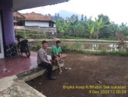 Silaturahmi kamtibmas guna mewujudkan situasi kondusif polsek sukasari khususnya desa genteng 