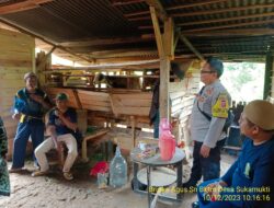 Bhabinkamtibmas Desa Sukamukti Polsek Tanjungmedar Polres Sumedang Polda Jabar laksanakan sambang/silatrahmi kamtibmas