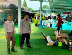 Personel Polres Purwakarta Intensifkan Patroli Objek Wisata Termasuk Cikao Park Di Libur Weekend