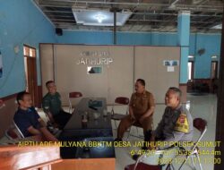 Sambang dan Silaturahmi Kamtibmas oleh Aiptu Ade Mulyana Kepada Warga Binaan Desa Jatihurip Kecamatan Sumedang Utara Kabupaten Sumedang