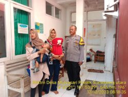 Silaturahmi dan Sambang kamtibmas oleh Aipda Dedy kepada warga masyarakat di wilayah Desa Mulyasari 