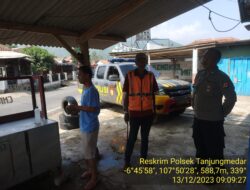 Polsek Tanjungmedar Polres Sumedang melaksanakan KRYD siang patroli dialogis