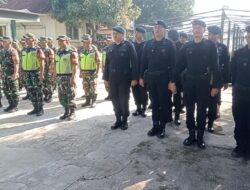 Brimob Polri dan Babinsa meriahkan Hari Juang TNI-AD di Tanjungsari