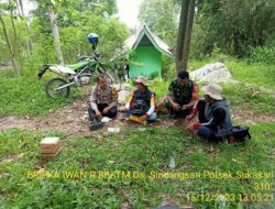SILAHTURAHMI SINERGRITAS TNI-POLRI GUNA MEWUJUDKAN SITUASI KONDUSIP ,DIWILAYAH HUKUM POLRES SUMEDANG POLSEK SUKASARI