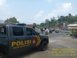 Untuk mencegah terjadinya C3 (Curas,Curat, dan Curanmor) Polsek Tanjungmedar Polres Sumedang Polda Jabar melaksanakan KRYD siang hari