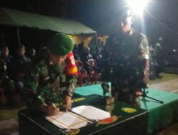 Dandim 0610/Sumedang Letkol Kav Christian Gordon Rambu M.Si(Han) serah terima Peleton Beranting Yudha Wastu Pramuka Jaya Kodam III/Slw