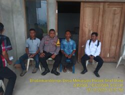 Sambang dan Silaturahmi Kamtibmas oleh Bripka Fariz F,S.Sos. Kepada Warga Binaan Desa Mekarjaya Kecamatan Sumedang Utara Kabupaten Sumedang