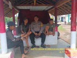 Bhabinkamtibmas Polsek Tanjungmedar Polres Sumedang laksanakan sambang/silatrahmi Kamtibmas 