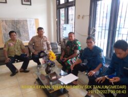 Kapolsek Tanjungmedar Polsek Tanjungmedar Polres Sumedang laksanakan sambang/silatrahmi kamtibmas