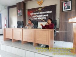 kapolsek sukasari Melaksanakan Giat Sambang Dan Silaturahmi serta melaksanakan rapat mingguan Terkait Forum koordinasi pimpinan kecamatan 