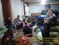 Unit Samapta Polsek Sukasari Tingkatkan Patroli Malam Hari Guna Mencegah Gangguan Kamtibmas
