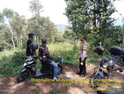 AIPDA Dedy Melaksanakan Sambang dan Silaturahmi Kepada Warga Binaan Desa Mulyasari Kecamatan Sumedang Utara